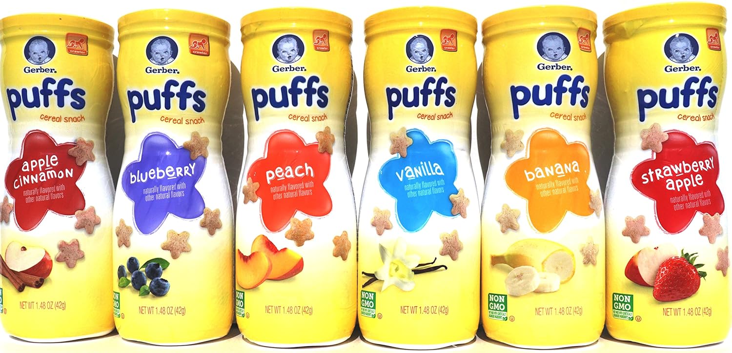 graduates puffs cereal snack