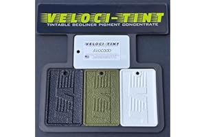 Veloci-Tint Raptor Liner Tintable Bedliner Pigment Concentrate 2oz Pouch 100+ Colors Available (Avocado)