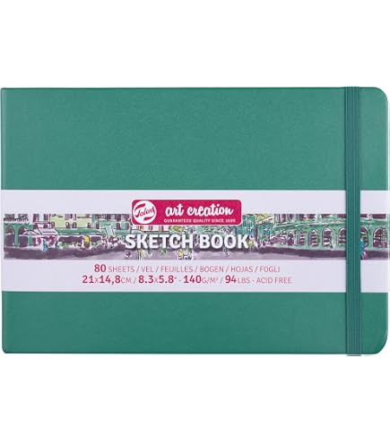 Carnet De Crochets Talens Art Creation Cork – 12x12 Cm, 80 Pages 140 G/m², Papier Polyvalent Crayon/pastel - 3