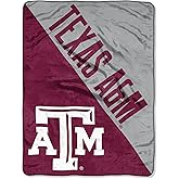 Northwest NCAA Unisex-Adult Micro Raschel Throw Blanket