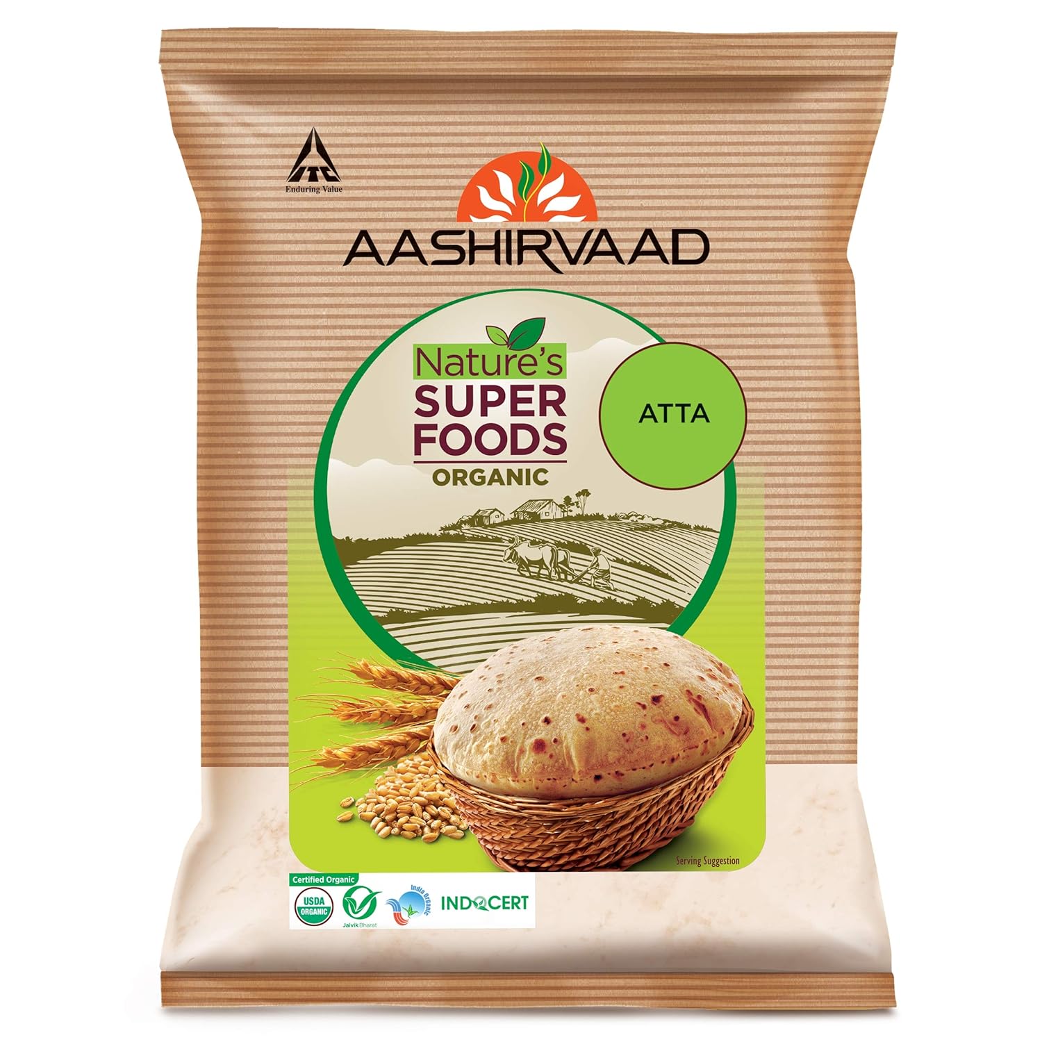 Aashirvaad Organic Atta, 5kg Amazon.in Amazon Pantry