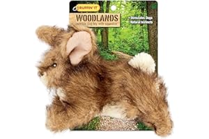 Ruffin' It Westminster Pet Woodlands Plush Dog Toy Rabbit Small, Mutli