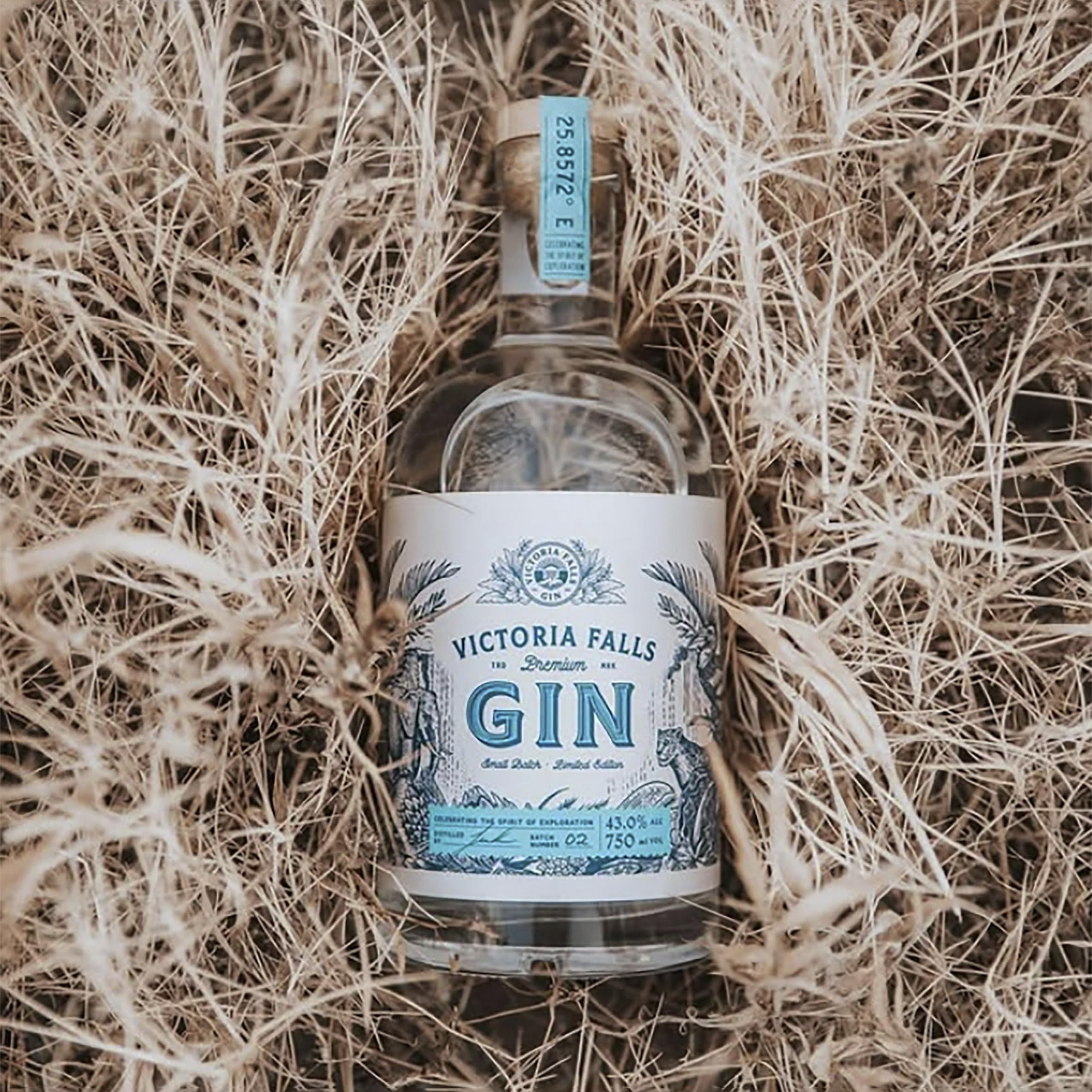Victoria Falls Gin - 43% - 700ml | Original Premium Gin aus Simbabwe | Afrikanischer Gin | Frucht, blumig und würzig 9