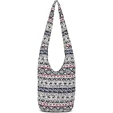 Women Shoulder Handbags Fashion canvas Hippie Crossbody Bags Bohemian Animal Prints Hobo Bags