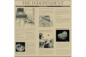 THE LOYAL PRINT Technopaper Premium Deli Paper Newsprint Kraft 12"x12" - 1,000 pack - Water & Grease Proof - Biodegradable, 100% Recyclable and No Wax Coating - Deli Newspaper - Tray Liner (Kraft, Newsprint)