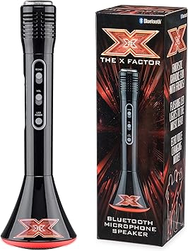 the x factor karaoke microphone speaker with bluetooth