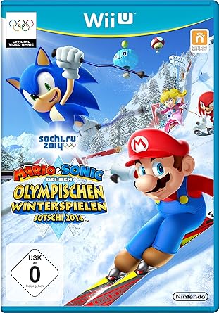 Mario Sonic Bei Den Olympischen Winterspielen Sotschi 14 Nintendo Wii U Amazon Co Uk Pc Video Games