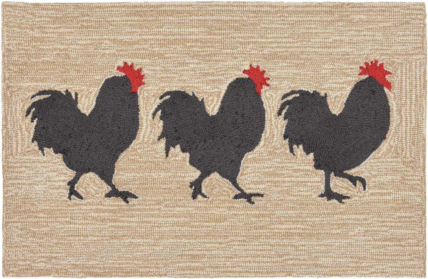 Best rooster kitchen rug