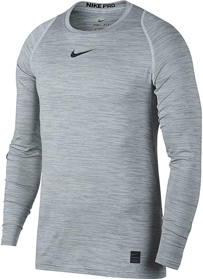 nike men's pro cool fitted long sleeve shirt