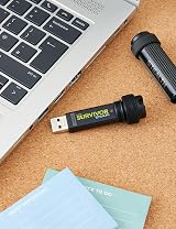 Corsair Flash Survivor Stealth 64GB USB 3.0 Rugged Water Proof Drive view 2