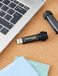 Corsair Flash Survivor Stealth 64GB USB 3.0 Flash