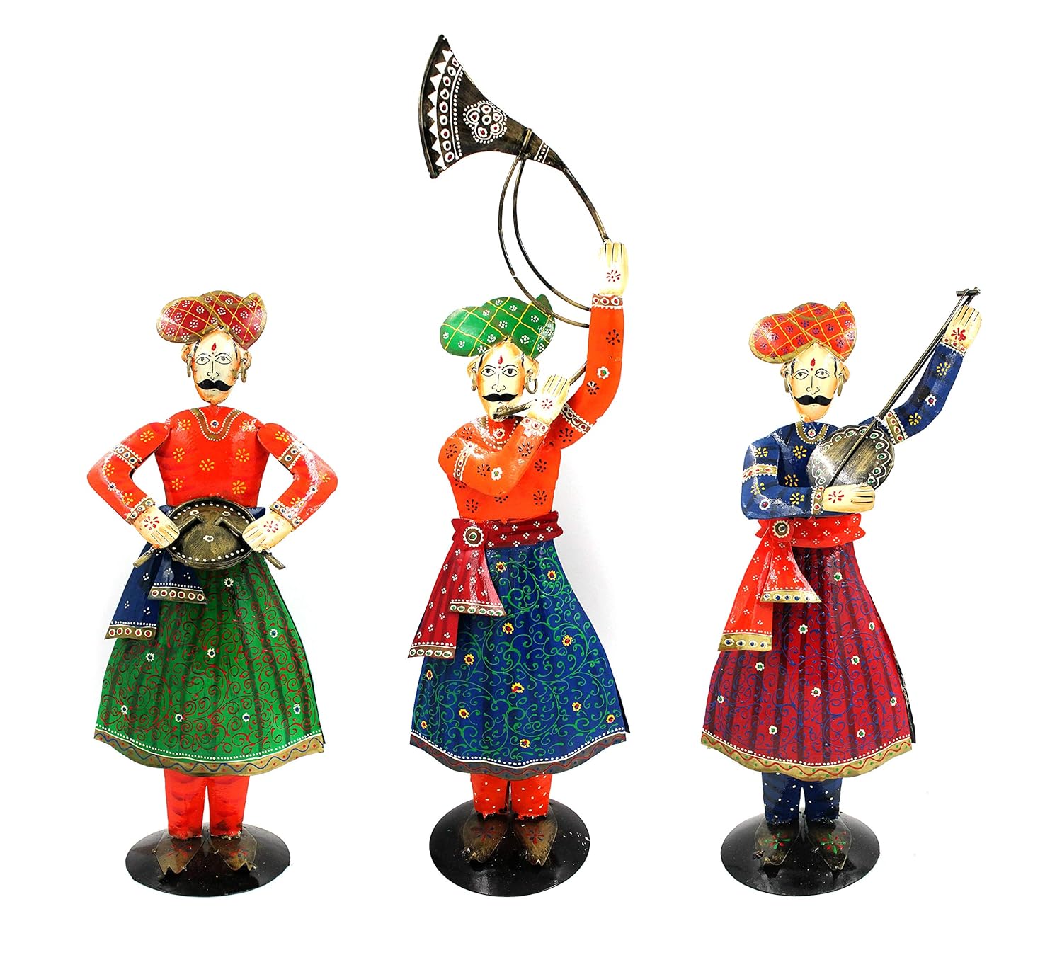 Buy Fine Art Home Decor Metal Art Craft Musician Man Online At