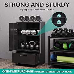 SISESOL Metal Storage Cabinet with