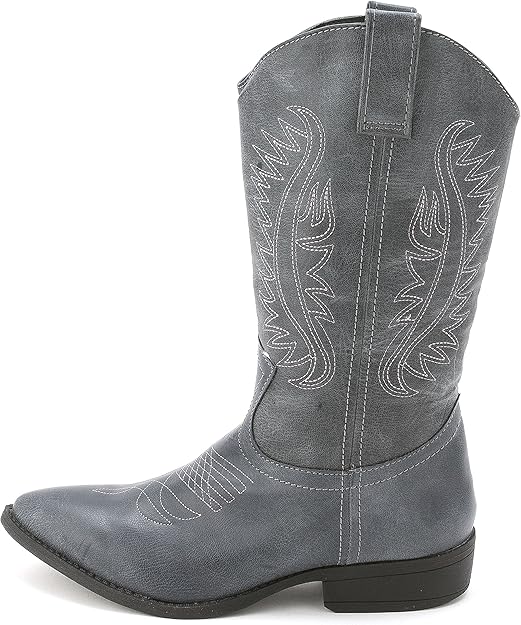 Rampage Womens Wamblee Cowboy Western Mid Shaft Boot 9.5