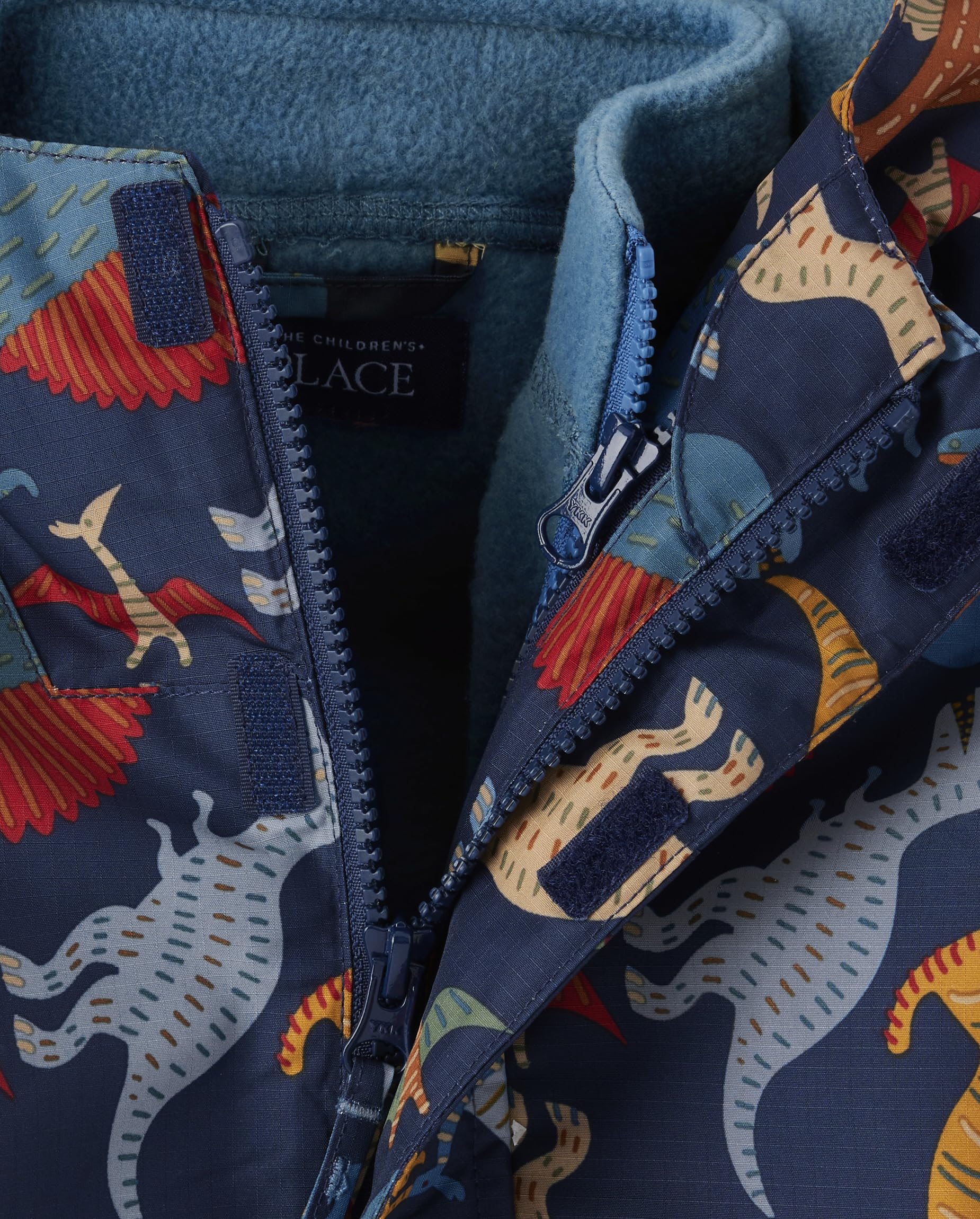 The Children's Place Baby Boys' and Toddler Heavy 3 in 1 Winter Jacket, Wind Water-Resistant Shell, Fleece Inner