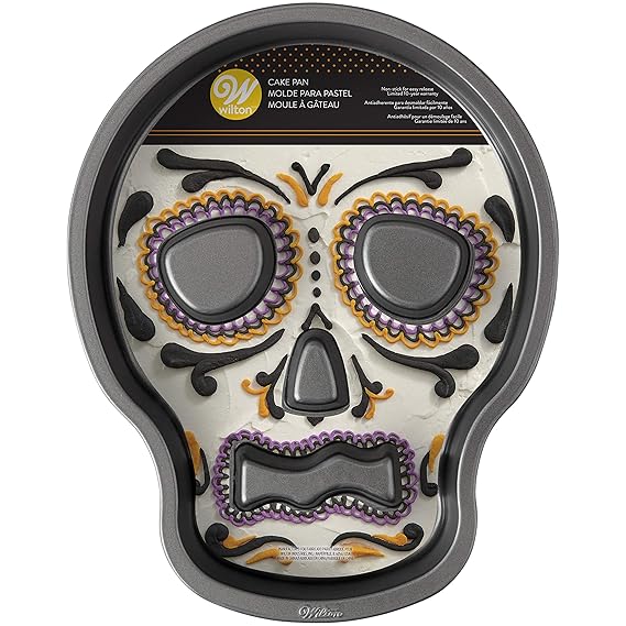 Wilton 21057792 Skull Cake Tin, Steel Amazon.co.uk Kitchen & Home
