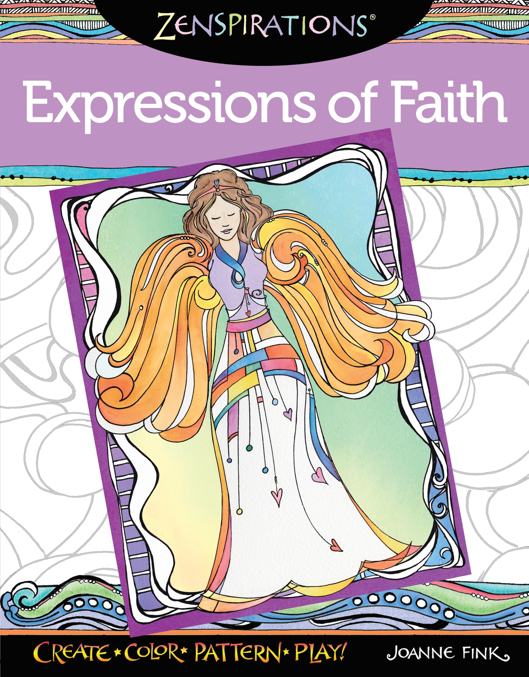 Zenspirations Coloring Book Expressions of Faith: Create, Color, Pattern, Play!: 7