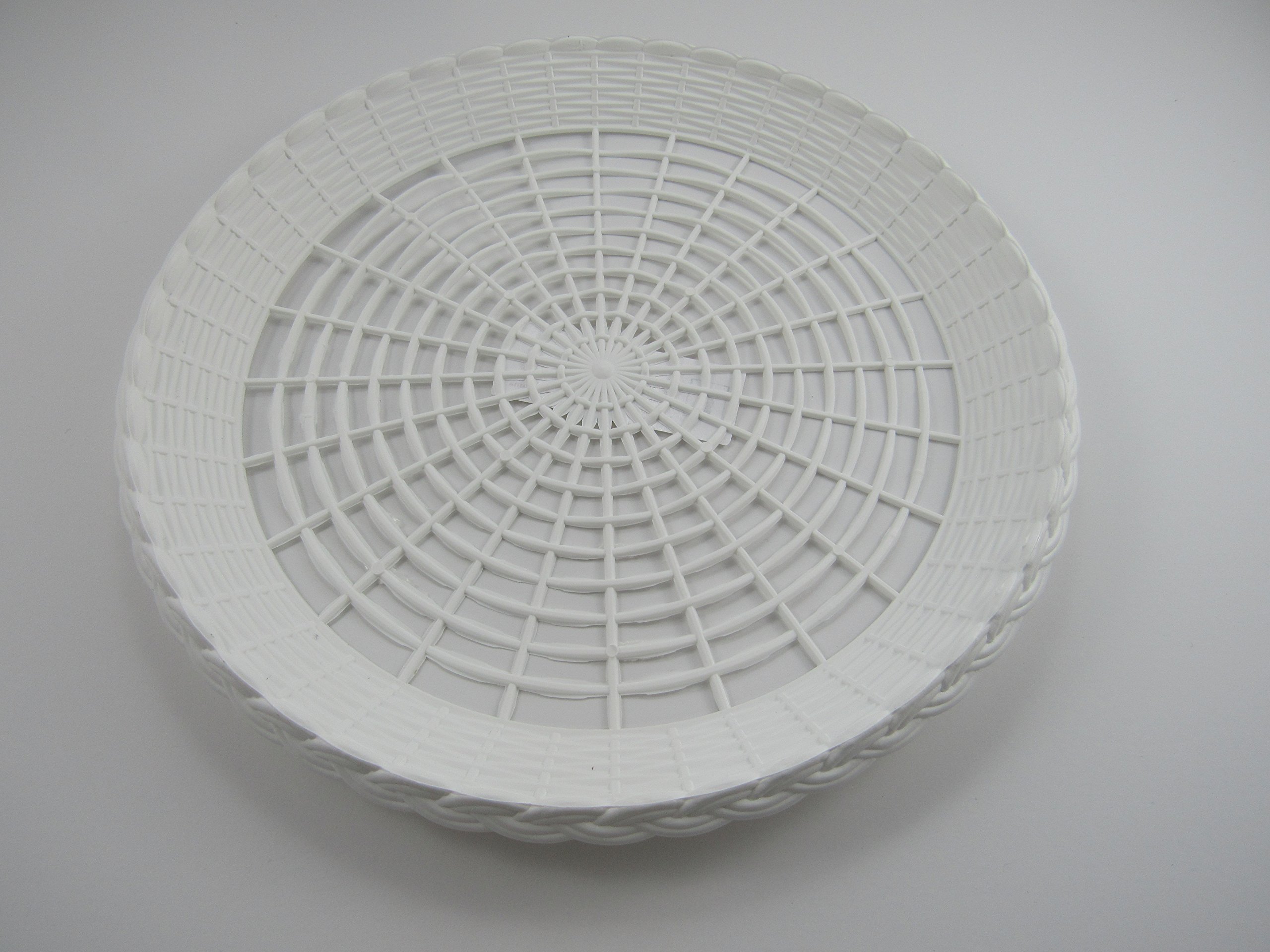 Reusable Black Plastic Paper Plate Holder for 9" Plates