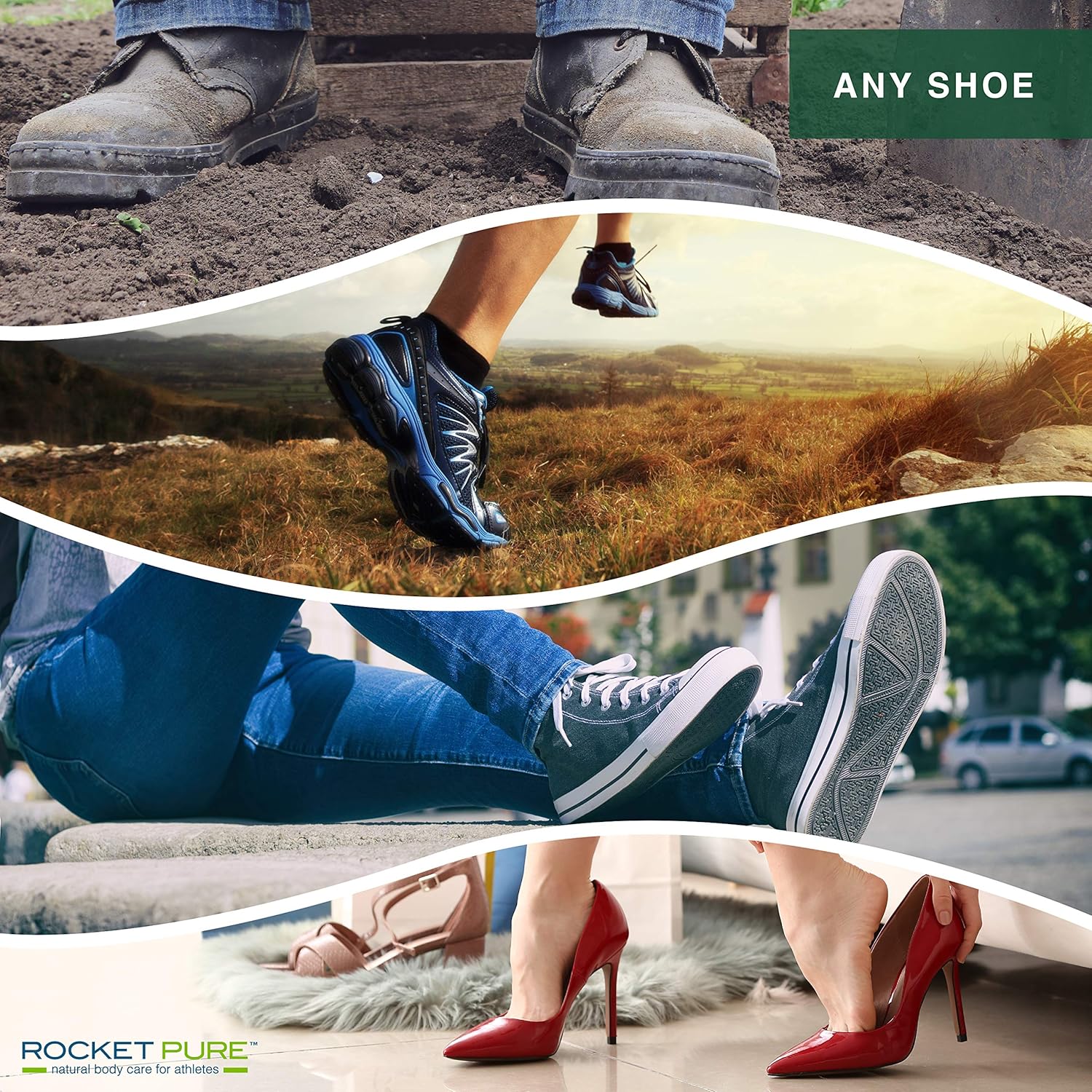Natural Foot & Shoe Deodorizer Spray - for Feet, Shoes & Gym Gear | Odor Eliminator & Strong Smell Remover for Any Boot or Sneaker - Made with Powerful Essential Oils - Cedar: Health & Personal Care
