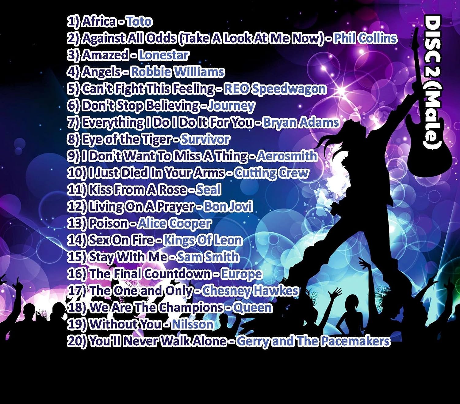 Mr Entertainer Big Karaoke Hits of Power Ballads - Double CD+G (CDG) Pack. 40 Top Songs - Image 4