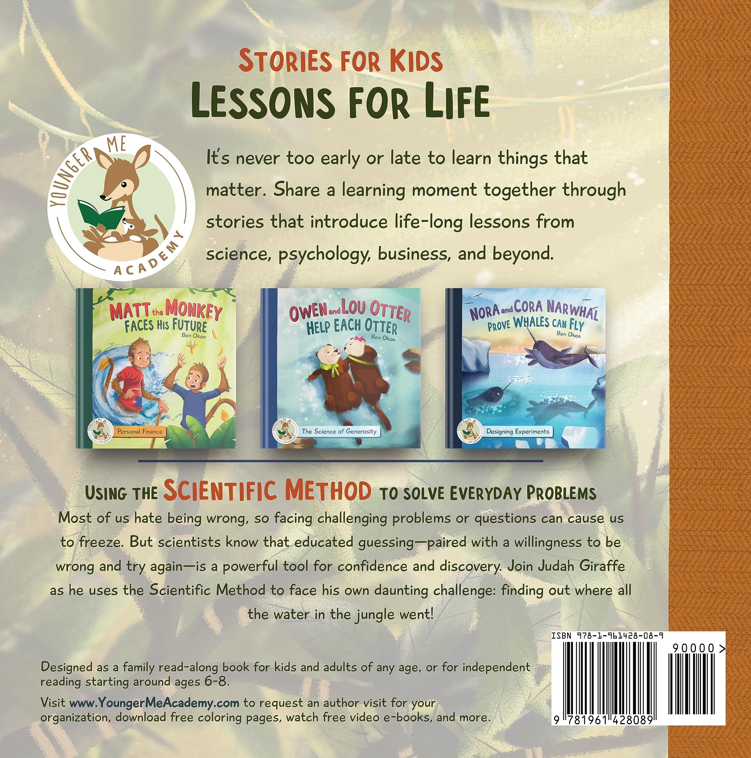 Judah Giraffe Is Happy to be Wrong: The Scientific Method (Younger Me Academy)