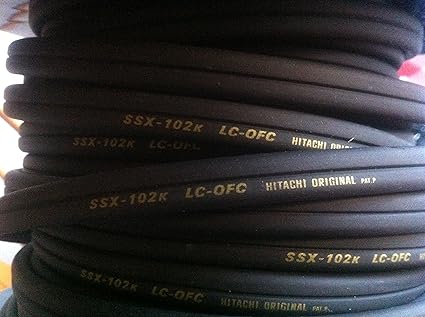Hitachi Ssx 102 K Lcd Metre Ofc Speaker Cable Terminiertes Amazon De Musical Instruments