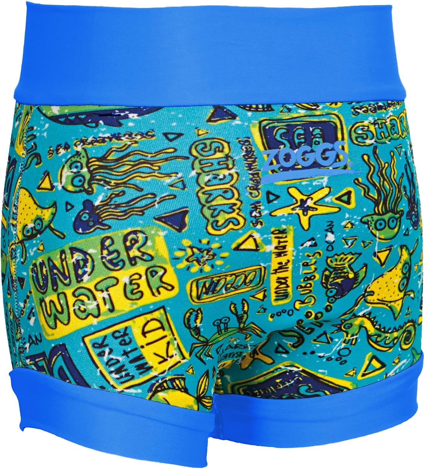 Zoggs Unisex Child Deep Sea Swim Nappy Cover - Multi-Coloured, 6 - 9 Months - Image 3