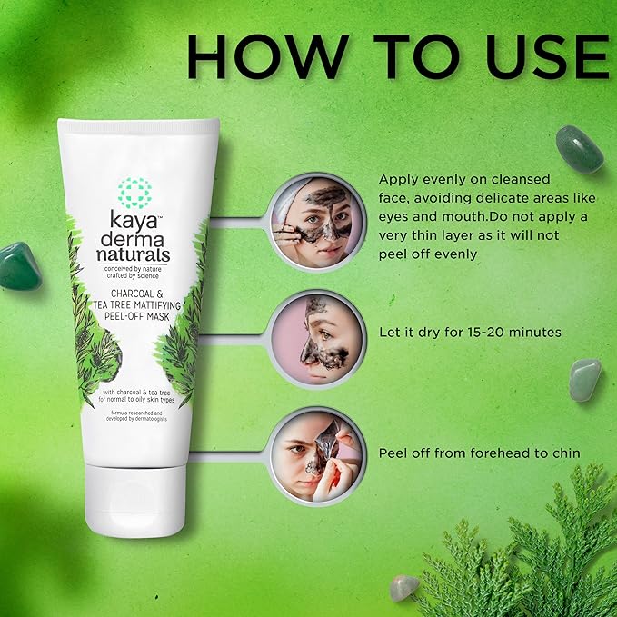 kaya charcoal face wash
