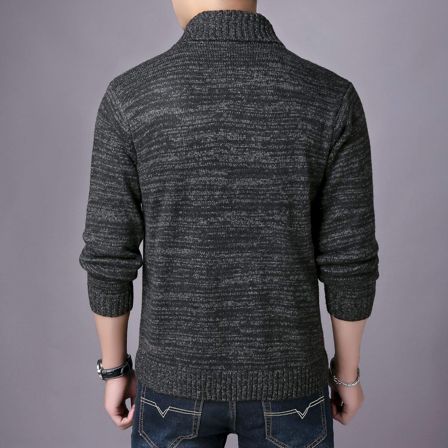 men's button down cardigan sweater with pockets
