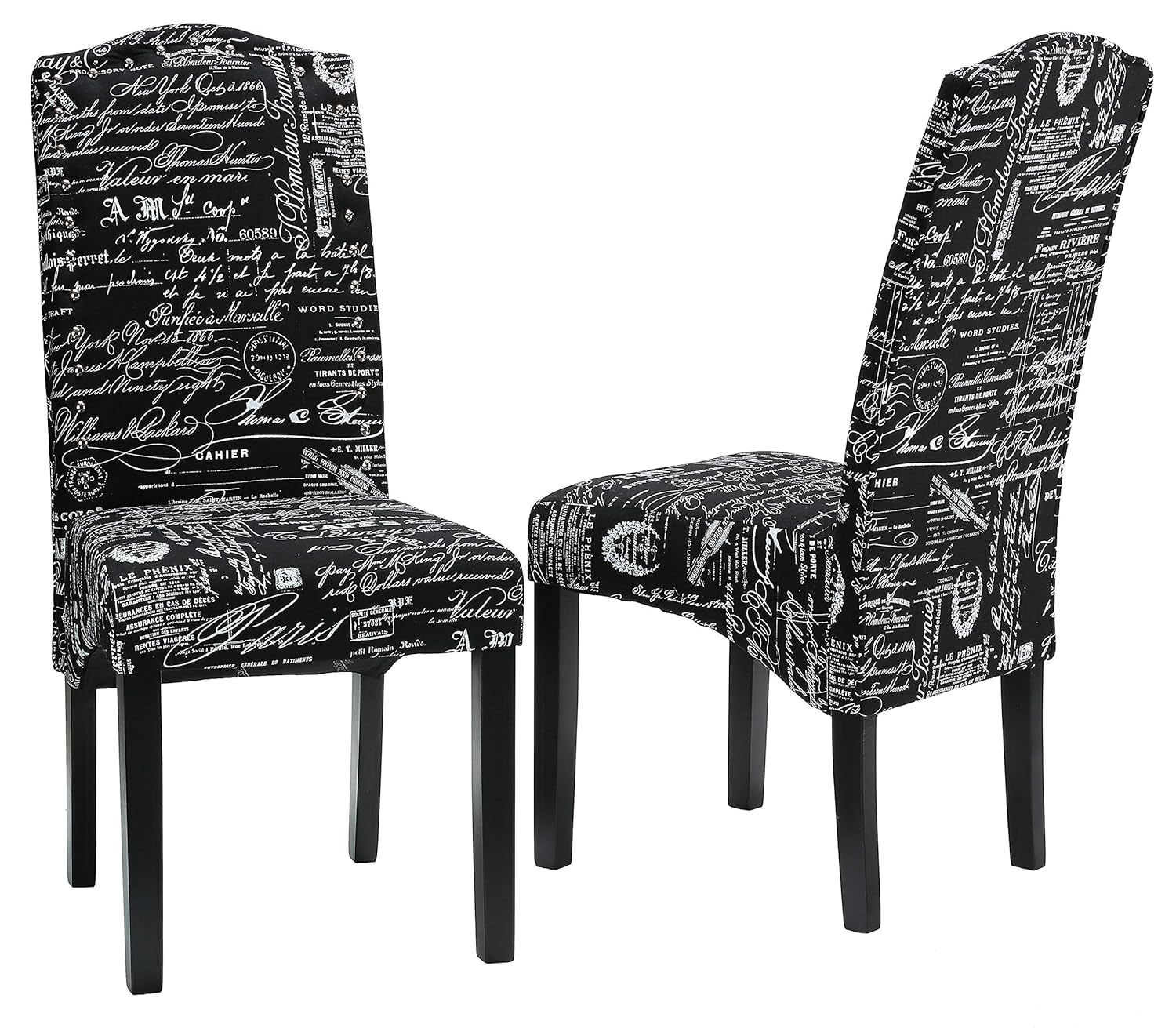 Best black dining chair fabrics
