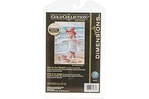 Dimensions 65078 Needlecrafts Counted Cross Stitch, Girl at The Beach