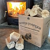 Topline Roastie-Toasties Heat Logs 14.5kg Ultra Dry Briquettes Scotland view 2