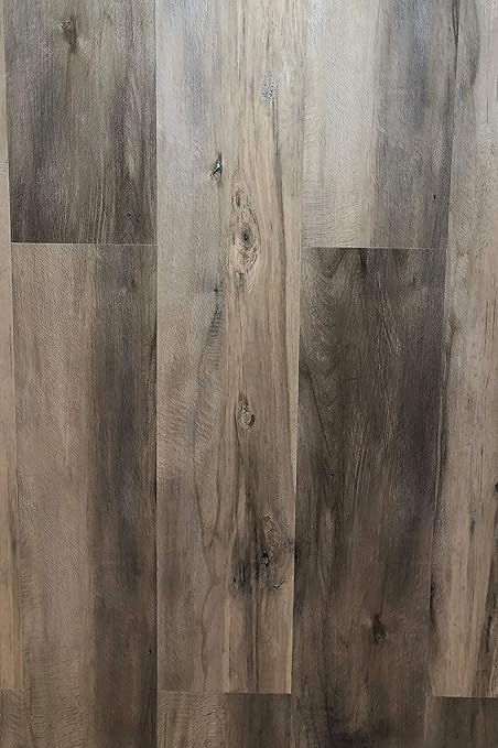 Amazon Com Warm Reclaimed Barnwood Look Floating Floor 1