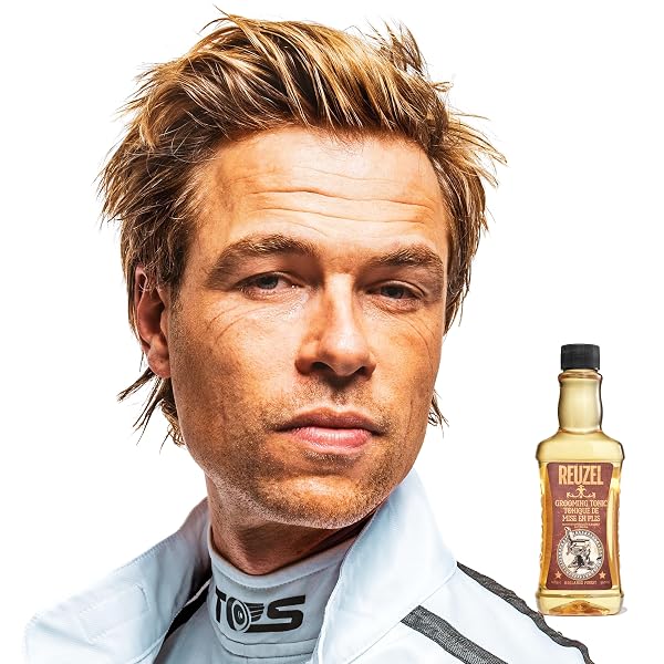 REUZEL GROOMING TONIC, HAIR OIL TREATMENT FOR MEN, 11.83 OZ