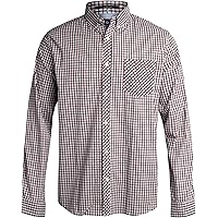 Amazon.com: Ben Sherman Regular Fit Long Sleeve Button Down Dress Shirt for  Men Wrinkle Free 4-Way Stretch Long Sleeve Formal Navy and Red : Clothing,  Shoes & Jewelry