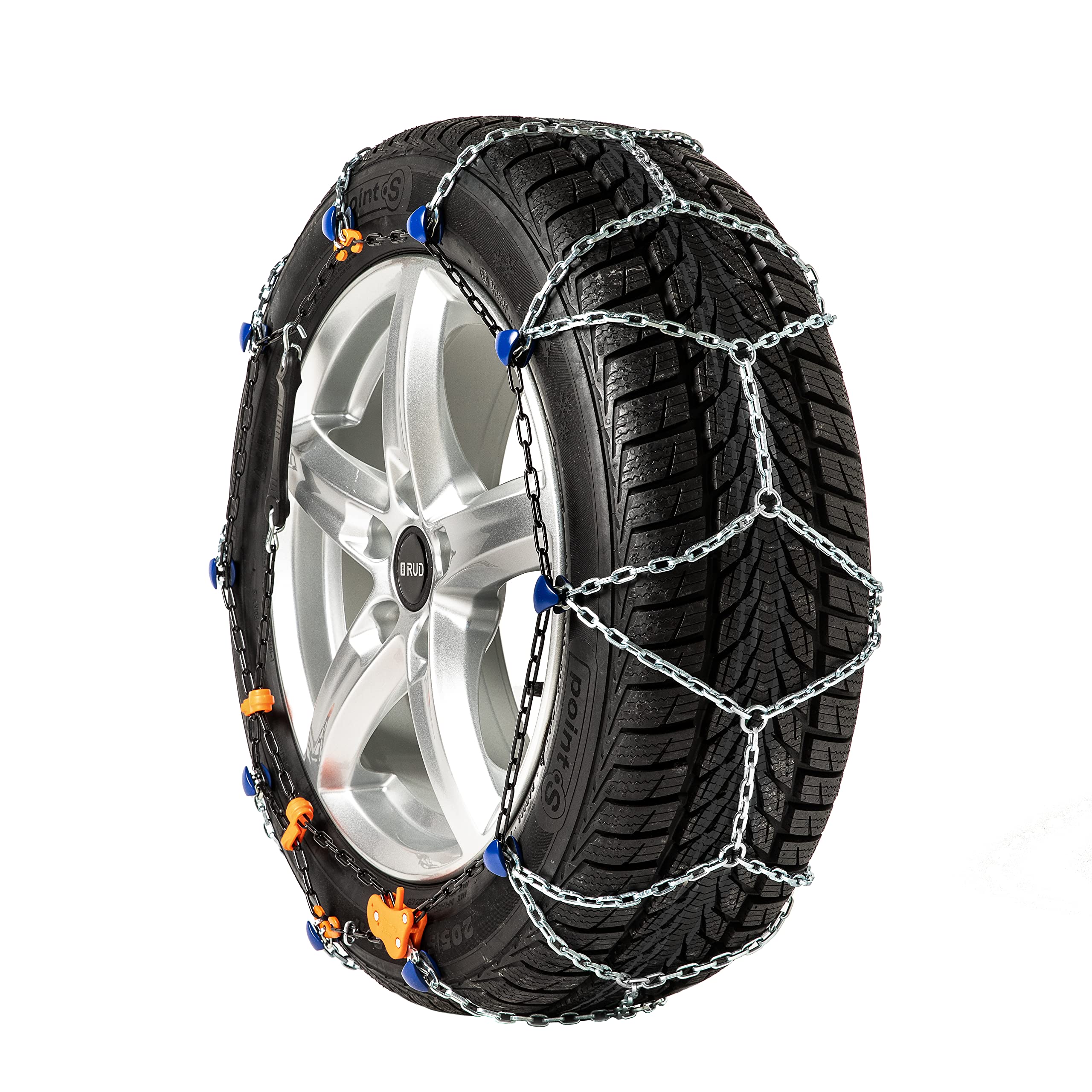 RUD 4716966 Snow Chains Grip Compact Cable Mounting, Set of 2, 4060