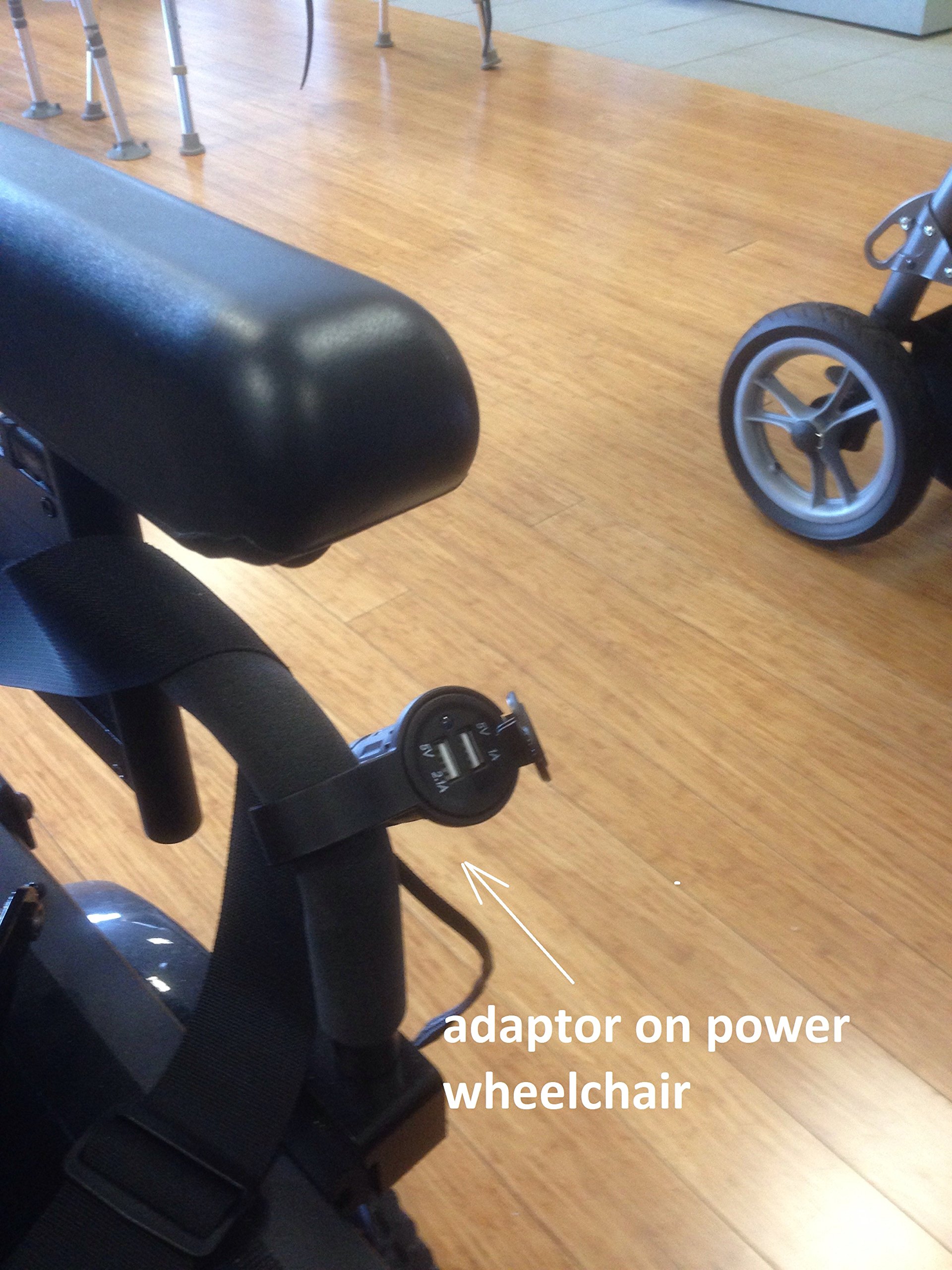 Cheelcare USB Adaptor/Charger for Scooters and Power Wheelchairs