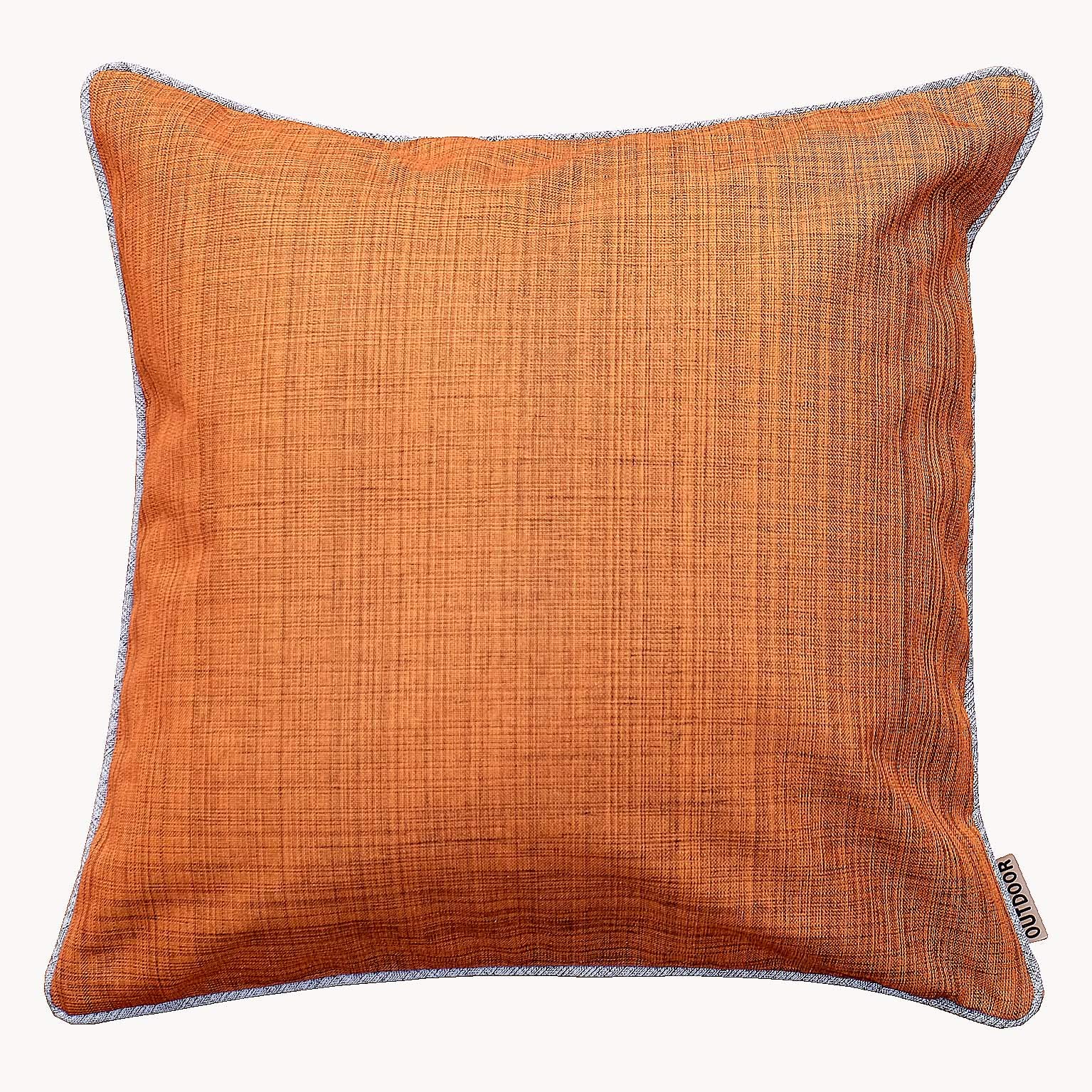 TextilDepot24 Outdoor Cushion Cover Weatherproof for Outdoor and Indoor Use (40 x 40 cm, Terracotta)