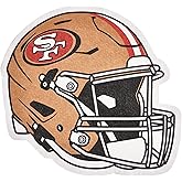 NFL Football Helmet Shape Cut Pennant - Home and Living Room Décor - Soft Felt EZ to Hang