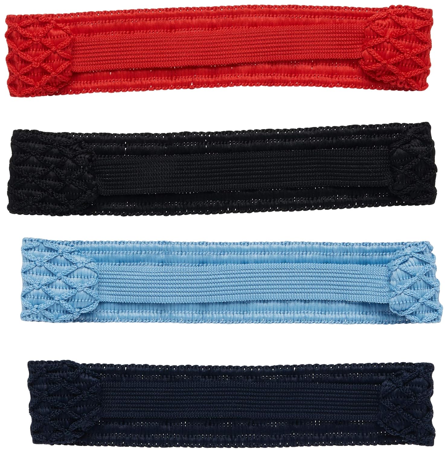 Goody Ouchless Hairwrap Comfort, 2 Inches, 3 Count, (Pack of 1) : Fashion Headbands : Beauty