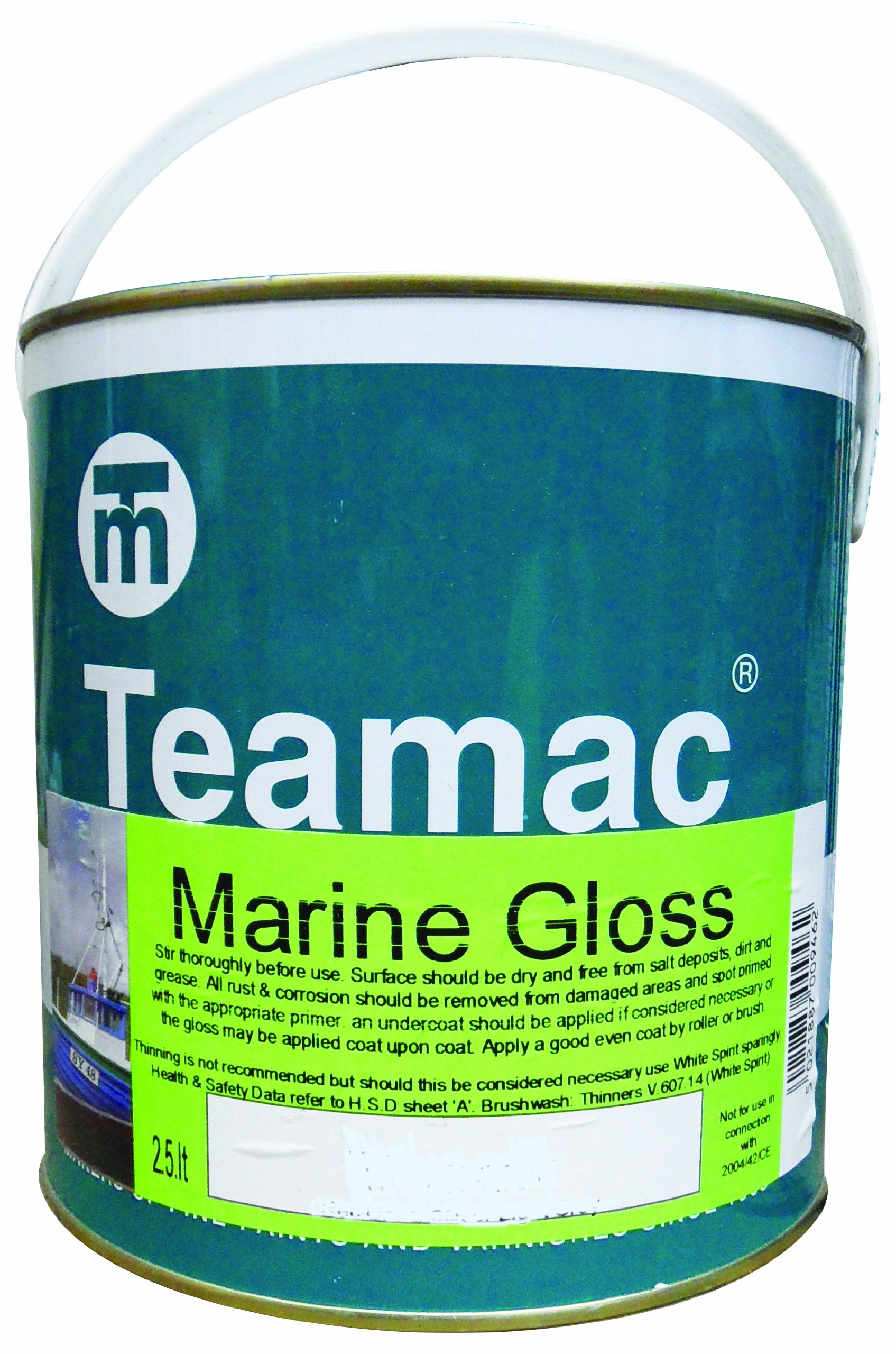 2 5 Litre Teamac Marine Gloss Supermarine White Buy Online In Angola At Angola Desertcart Com Productid 59814157
