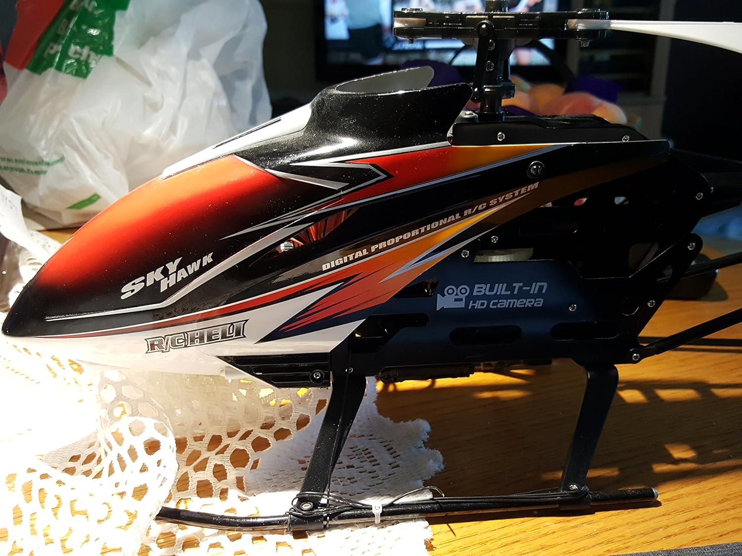 sky hawk rc helicopter