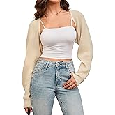Arach&Cloz Women's Wool Blend Bolero Shrug Spring Fashion Cropped Cardigans 2026