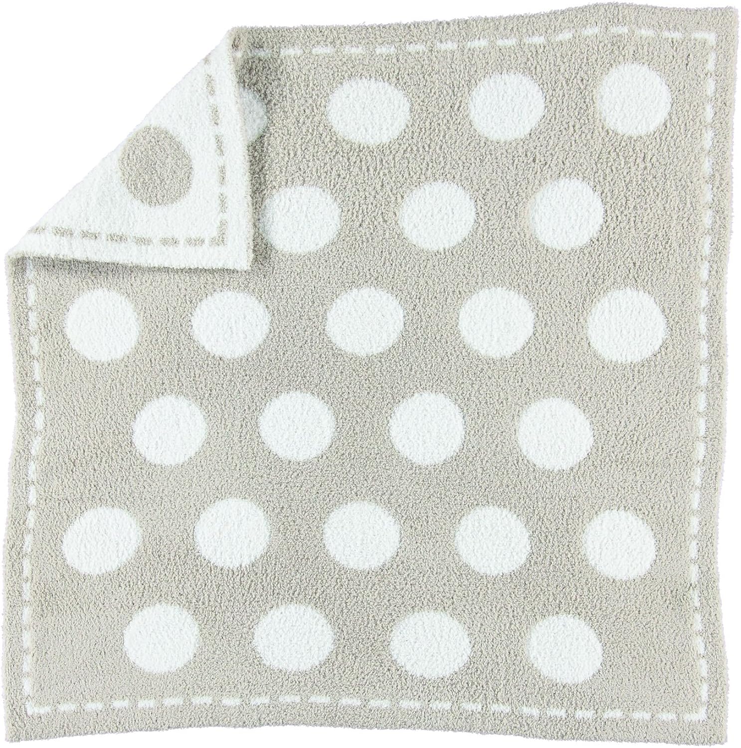 Barefoot Dreams CozyChic Dream Receiving Blanket Stone Baby