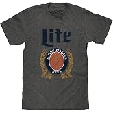 Tee Luv Men's Miller Lite Shirt - Classic Miller Light Beer Logo T-Shirt