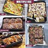 HaWare Non-Stick Stainless Steel Baking Sheet Pan Set of 2 31.5x24.8x5cm view 6