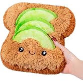 Squishable - Mini Avocado Toast - Comfort Food Collection - 9 in - Soft Toy Collectible Stuffed Animal