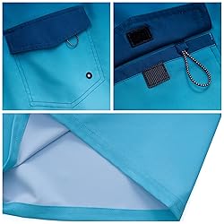 Rokka&Rolla Men's 4-Way Stretch Swim Trunks