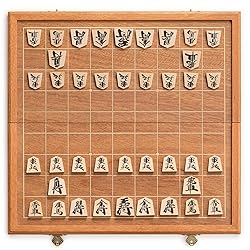 Yellow Mountain Imports Folding Wooden Shogi