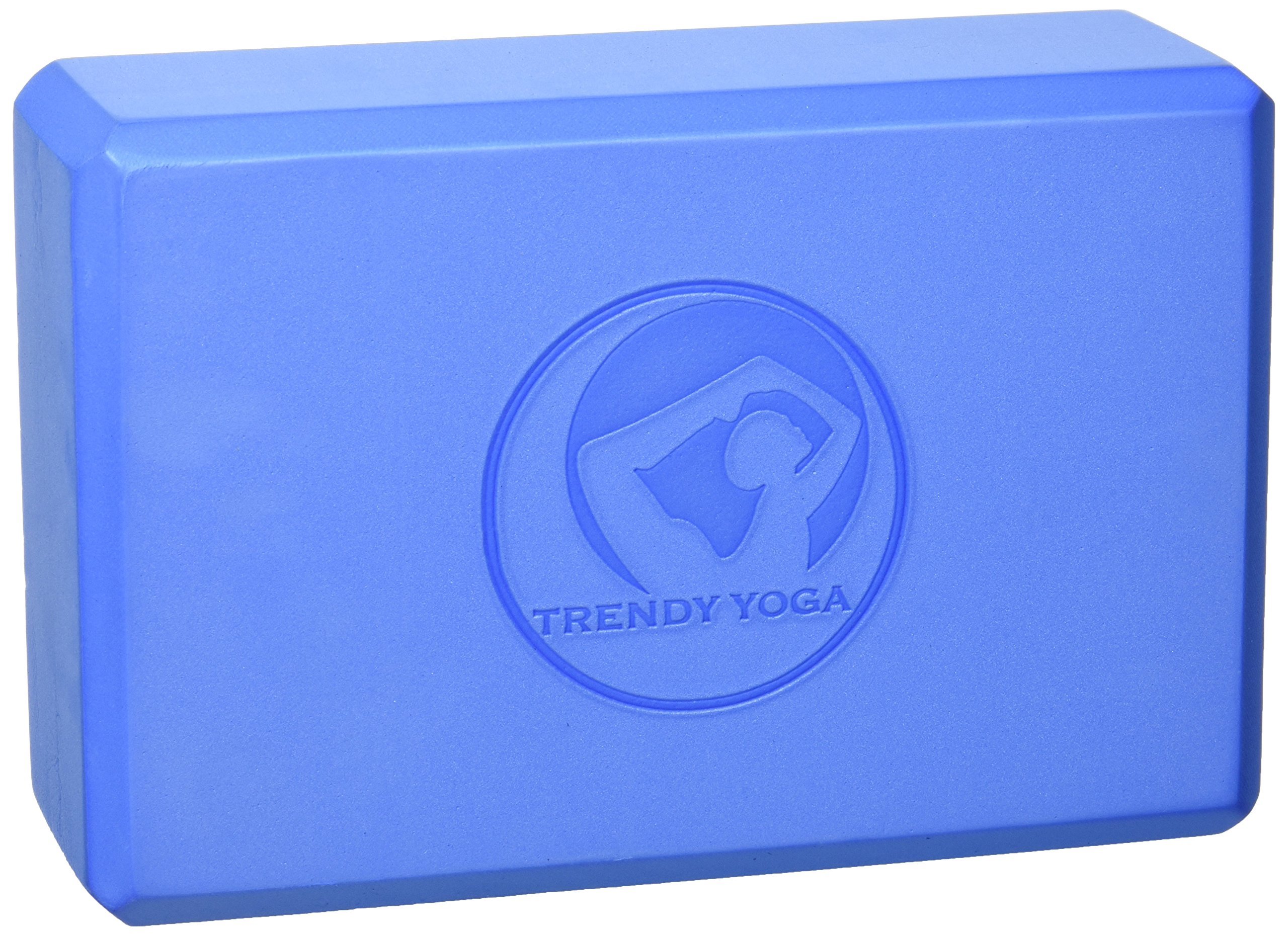 Trendy 1016542 Yoga block - Sports training block for yoga exercises, blue